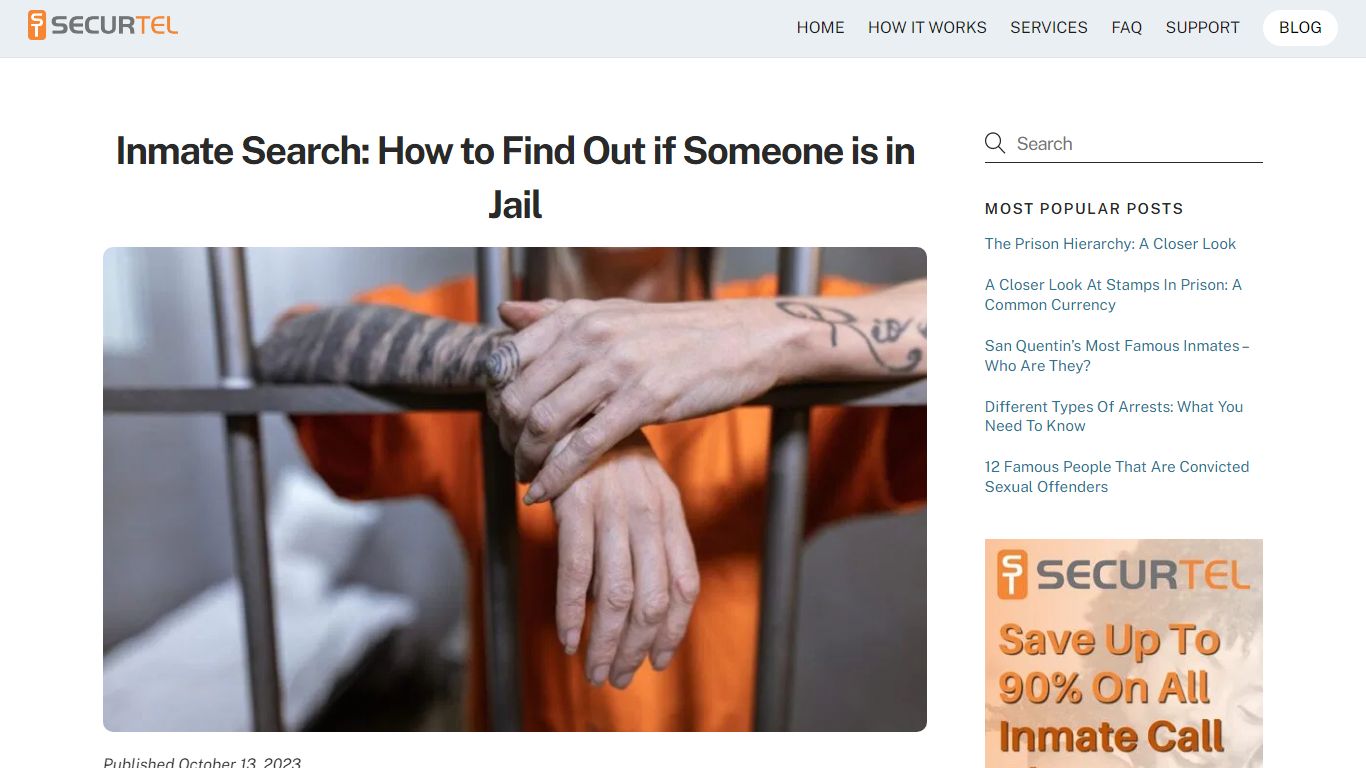 Inmate Search: How to Find Out if Someone is in Jail